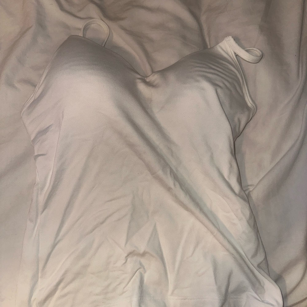 New York & Company Cream Intimates Top